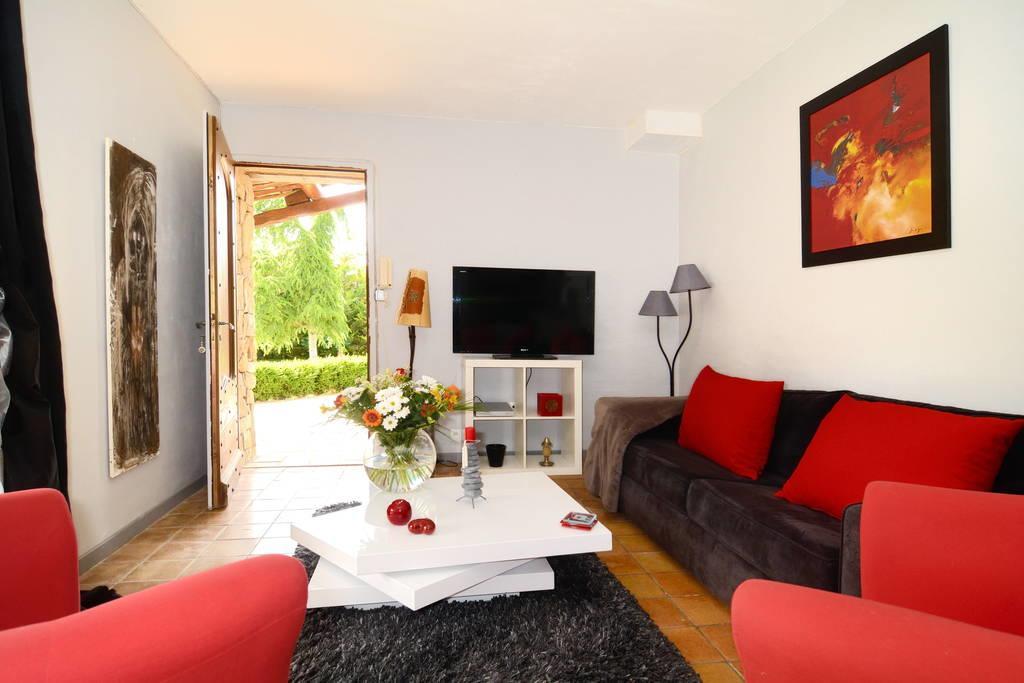 Suite De L'Olivier Au Mas Au Coeur De La Provence &Spa Saint-Cannat Pokoj fotografie